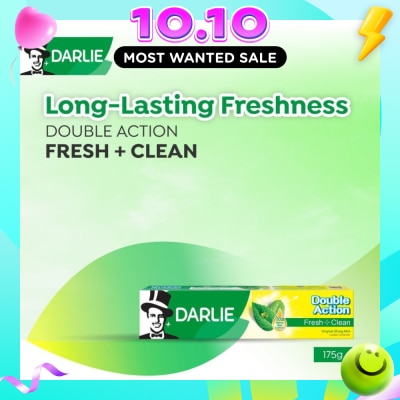 DARLIE Double Action Freshness Toothpaste Fresh + Clean Original Mint 175g image