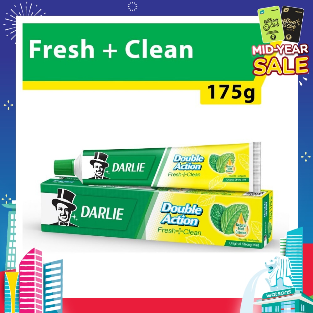 Double Action Toothpaste Fresh + Clean Original Mint 175g