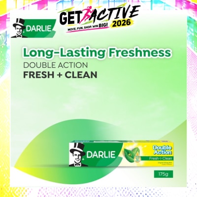 DARLIE - Double Action Freshness Toothpaste Fresh + Clean Original Mint 175g image