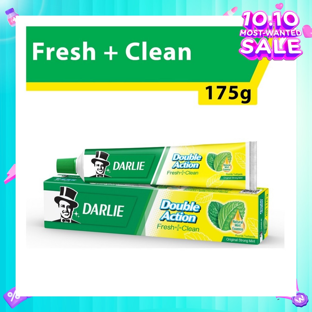 Double Action Toothpaste Fresh + Clean Original Mint 175g