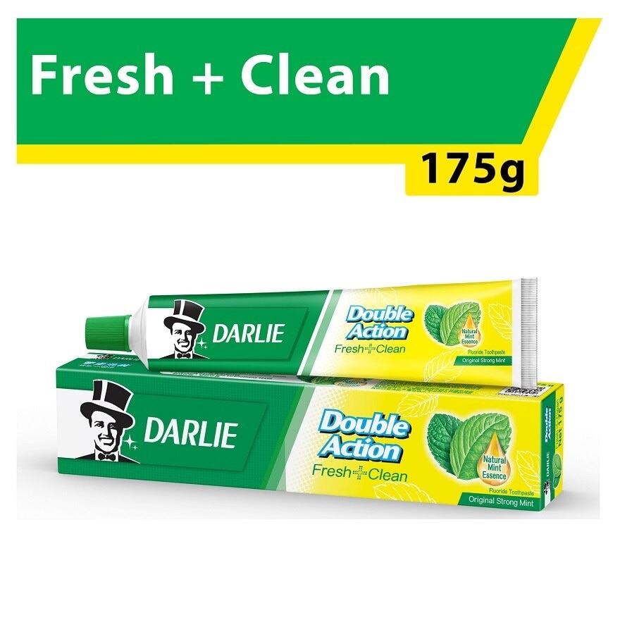 Double Action Toothpaste Fresh + Clean Original Mint 175g