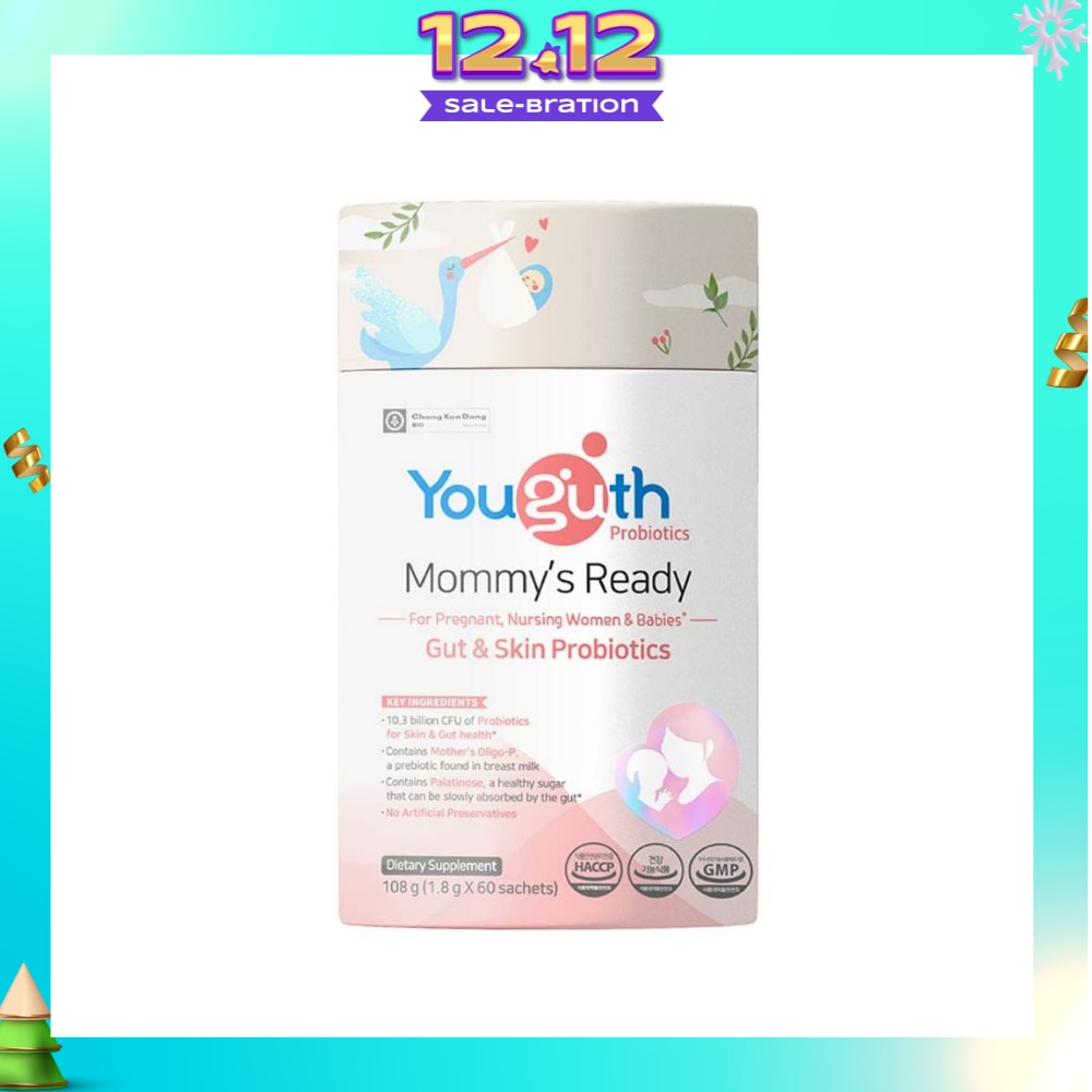 Mommy's Ready Gut & Skin Probiotics Dietary Supplement Sachet 1.8g x 60s