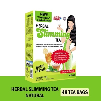 21ST CENTURY 100% Herbal Slimming Caffine Free Tea Natural Tea Bags (Increase Metabolic Activity) 2g x 24s