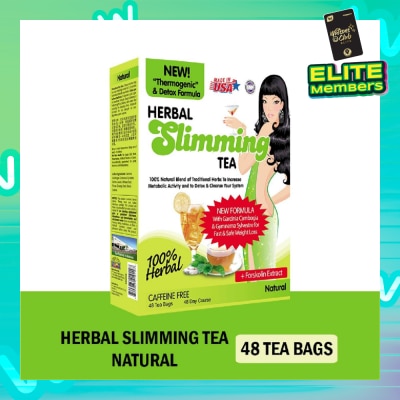 21ST CENTURY 100% Herbal Slimming Caffine Free Tea Natural Tea Bags (Increase Metabolic Activity) 2g x 24s