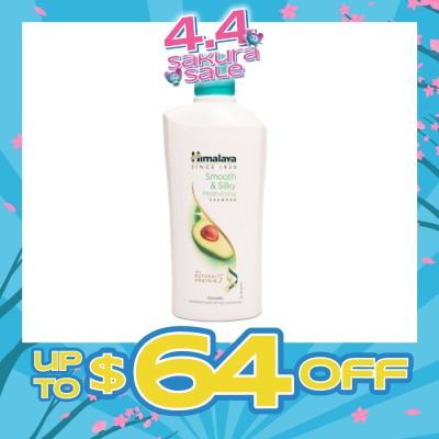 HIMALAYA - Smooth and Silky Moisturizing Shampoo (Smoothen Rough Hair & Control Frizz) 700ml