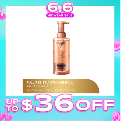 L'OREAL PARIS ELSEVE - Full Resist Anti Hair Fall Shampoo (Scalp Purifying) 440ml