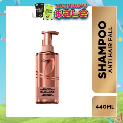 L'OREAL PARIS ELSEVE - Full Resist Anti Hair Fall Shampoo (Scalp Purifying) 440ml