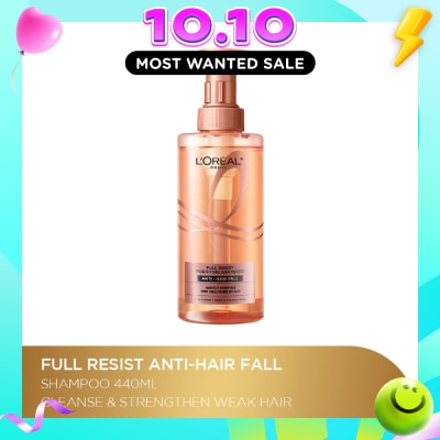 L'OREAL PARIS ELSEVE Full Resist Anti Hair Fall Shampoo (Scalp Purifying) 440ml image