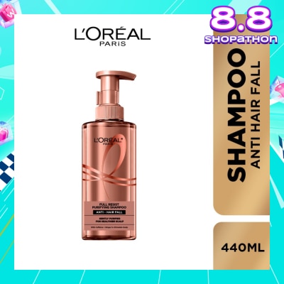 L'OREAL PARIS ELSEVE Full Resist Anti Hair Fall Shampoo (Scalp Purifying) 440ml