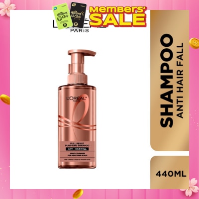 L'OREAL PARIS ELSEVE Full Resist Anti Hair Fall Shampoo (Scalp Purifying) 440ml