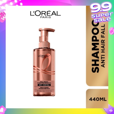 L'OREAL PARIS ELSEVE Full Resist Anti Hair Fall Shampoo (Scalp Purifying) 440ml