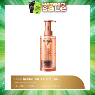L'OREAL PARIS ELSEVE - Full Resist Anti Hair Fall Shampoo (Scalp Purifying) 440ml