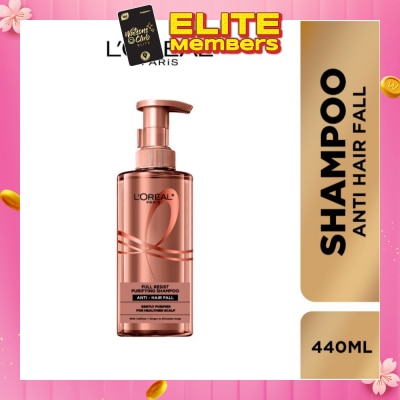 L'OREAL PARIS ELSEVE Full Resist Anti Hair Fall Shampoo (Scalp Purifying) 440ml