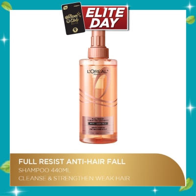 L'OREAL PARIS ELSEVE Full Resist Anti Hair Fall Shampoo (Scalp Purifying) 440ml image