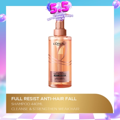 L'OREAL PARIS ELSEVE - Full Resist Anti Hair Fall Shampoo (Scalp Purifying) 440ml
