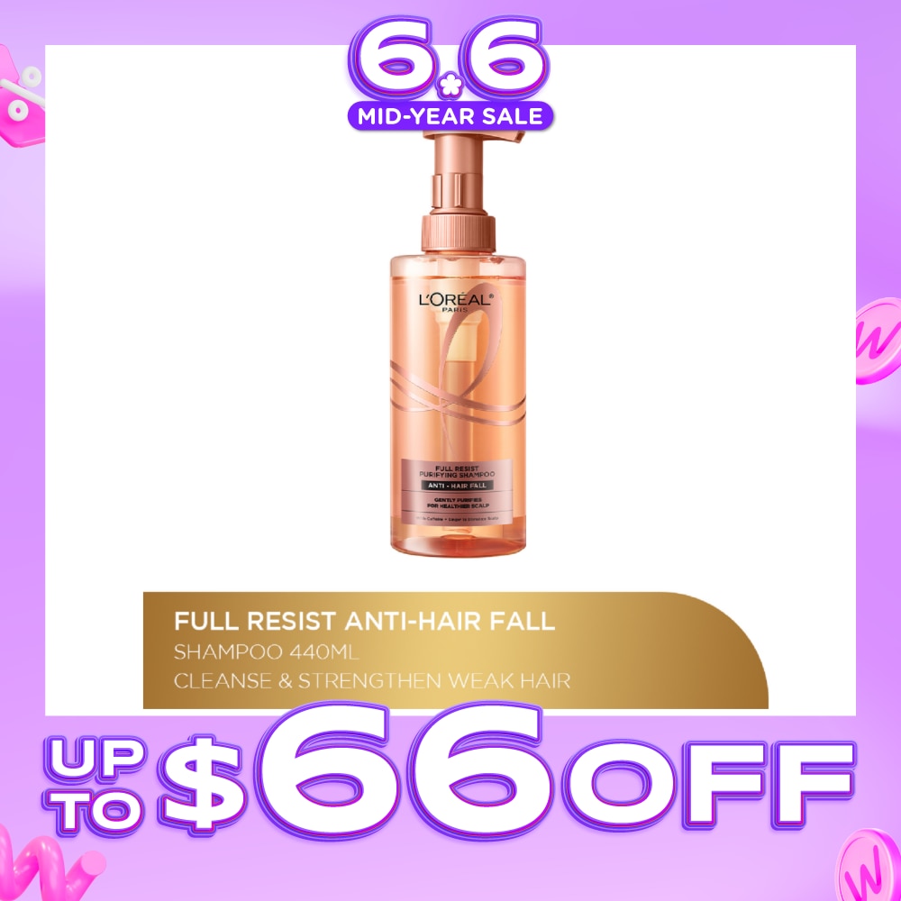 Full Resist Anti Hair Fall Shampoo (Scalp Purifying) 440ml