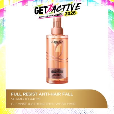 L'OREAL PARIS ELSEVE - Full Resist Anti Hair Fall Shampoo (Scalp Purifying) 440ml image