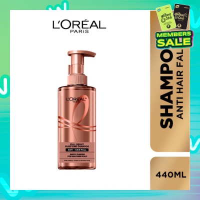 L'OREAL PARIS ELSEVE Full Resist Anti Hair Fall Shampoo (Scalp Purifying) 440ml