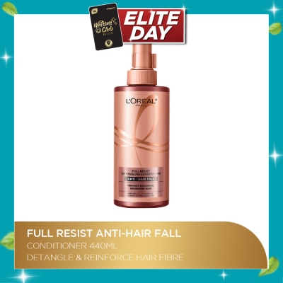 L'OREAL PARIS ELSEVE Full Resist Anti Hair Fall Conditioner (Hair Detangling) 440ml image