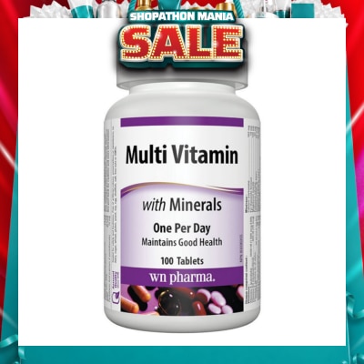 WEBBER NATURALS - MultiVitasmins With Minerals 100 Tablets