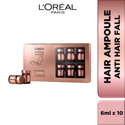 L'OREAL PARIS ELSEVE Full Resist Anti Hair Fall (1.5% Aminexil) Ampoule 6ml x 10s