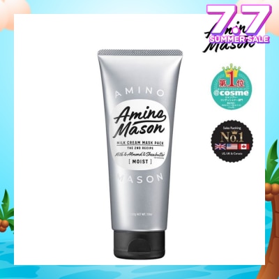 AMINO MASON Milk Cream Mask Pack Moist (Hair Mask Treatment) 200g