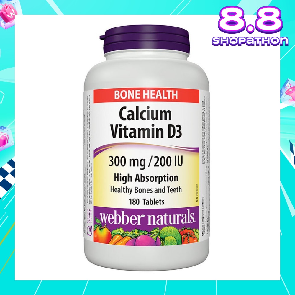 Calcium Citrate with Vitamin D3 180 Tablets