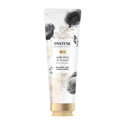 PANTENE Nutrient Blends Scalp Detox & Renewal with Charcoal Conditioner (Detox & Strengthens Hair) 250ml