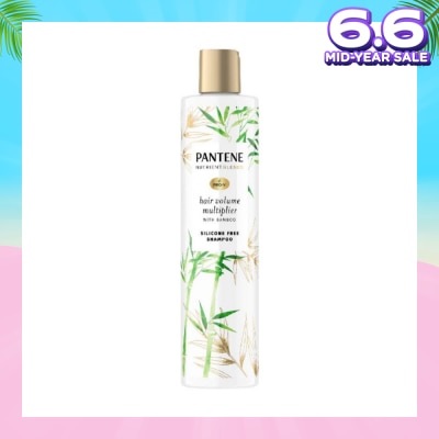 PANTENE Nutrient Blends Hair Volume Multiplier with Bamboo Shampoo (For Fuller Hair) 270ml