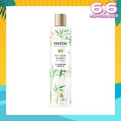 PANTENE Nutrient Blends Hair Volume Multiplier with Bamboo Shampoo (For Fuller Hair) 270ml