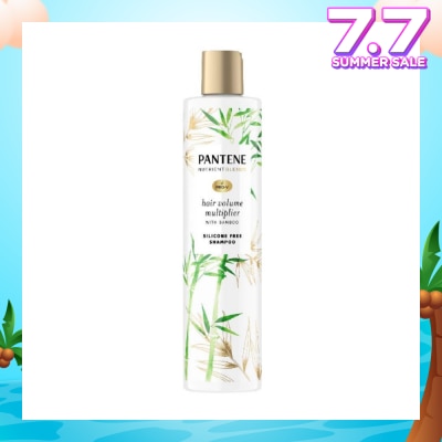 PANTENE Nutrient Blends Hair Volume Multiplier with Bamboo Shampoo (For Fuller Hair) 270ml