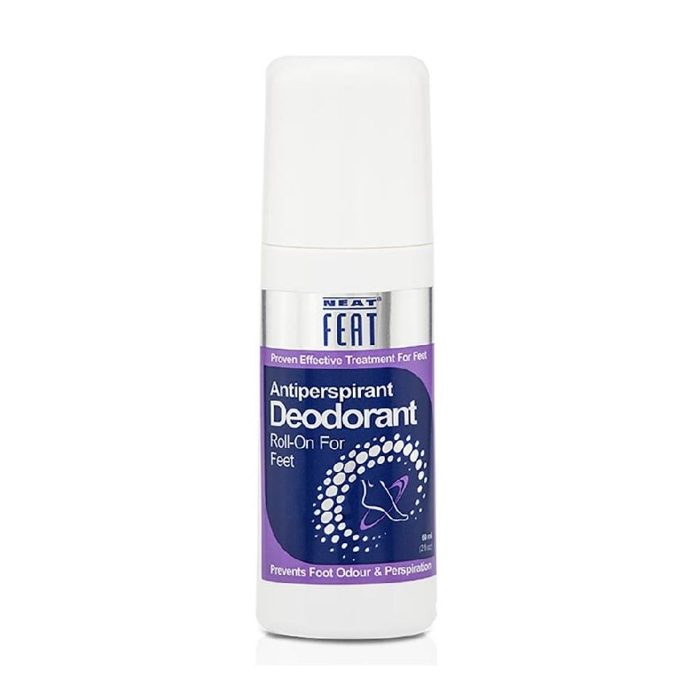 Antiperspirant Deodorant Roll-On for Feet (Prevents Foot Odour & Perspiration) 60ml