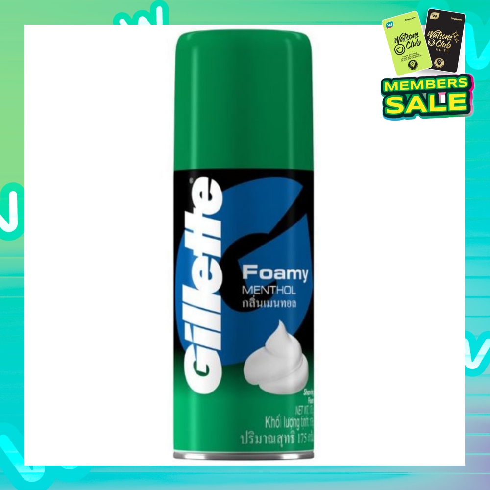 Foamy Menthol Shave Foam 175g