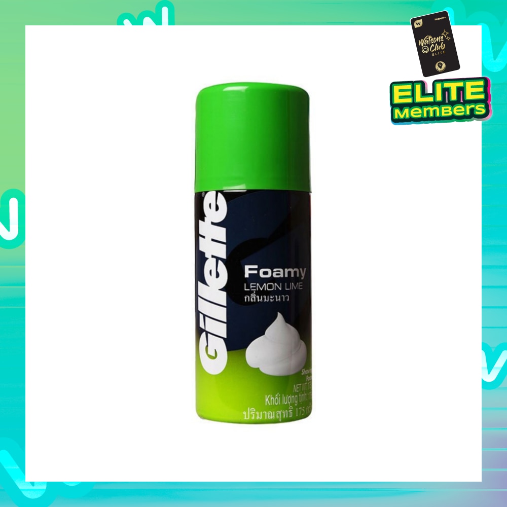 Foamy Lemon Lime Shaving Foam 175g