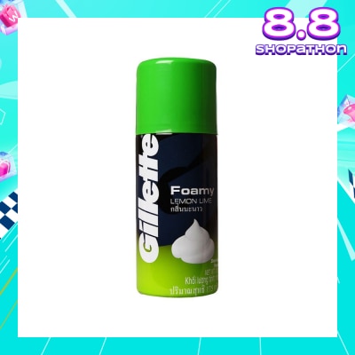 GILLETTE Foamy Lemon Lime Shaving Foam 175g