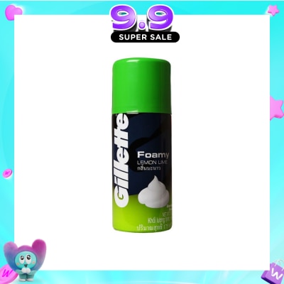 GILLETTE - Foamy Lemon Lime Shaving Foam 175g image