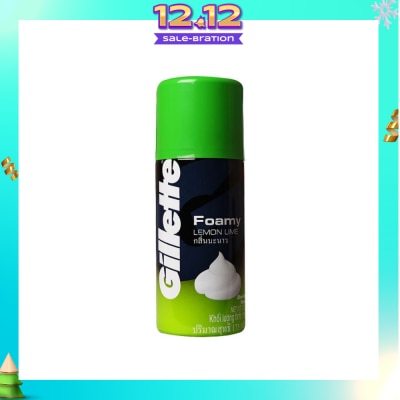 GILLETTE Foamy Lemon Lime Shaving Foam 175g