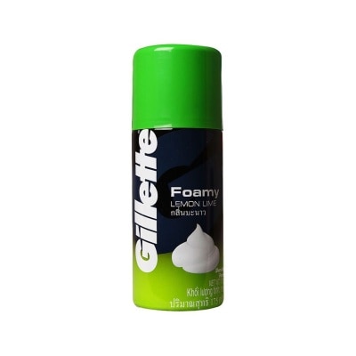 GILLETTE Foamy Lemon Lime Shaving Foam 175g