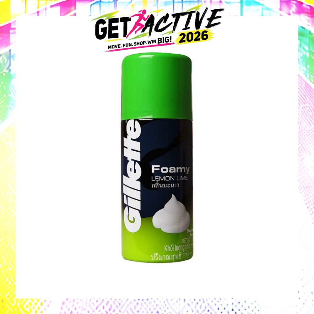 Foamy Lemon Lime Shaving Foam 175g image