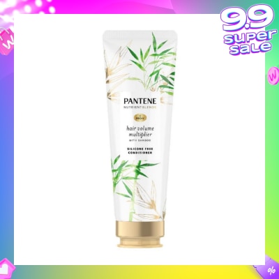 PANTENE Nutrient Blends Hair Volume Multiplier with Bamoboo Conditioner 250 ml