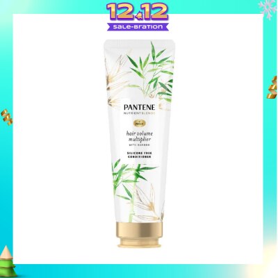 PANTENE Nutrient Blends Hair Volume Multiplier with Bamoboo Conditioner 250 ml