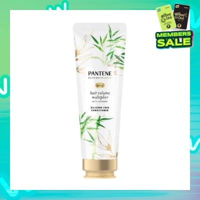 PANTENE Nutrient Blends Hair Volume Multiplier with Bamoboo Conditioner 250 ml