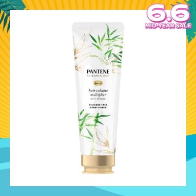 PANTENE Nutrient Blends Hair Volume Multiplier with Bamoboo Conditioner 250 ml