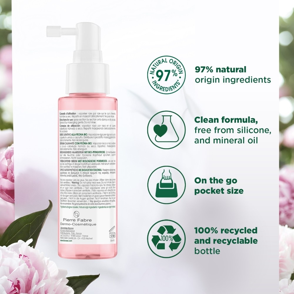 Soothing + Anti-Irritant Peony Serum (For Sensitive Scalp Looking For Relief & Comfort) 100ml