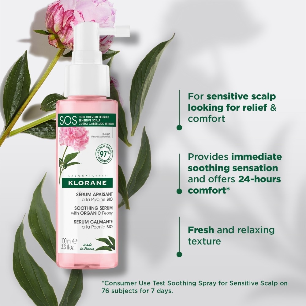 Soothing + Anti-Irritant Peony Serum (For Sensitive Scalp Looking For Relief & Comfort) 100ml