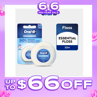 ORAL-B - Essential Floss Dental Floss 50m
