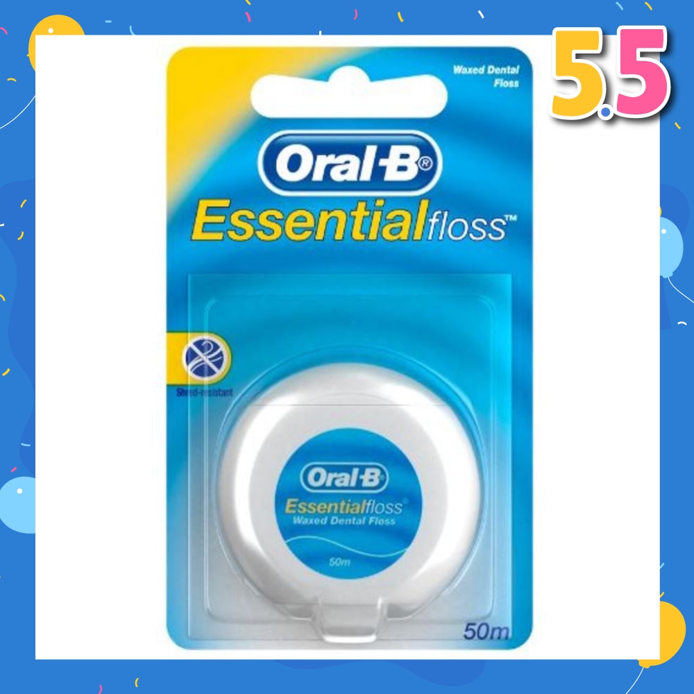 Essential Floss Dental Floss 50m