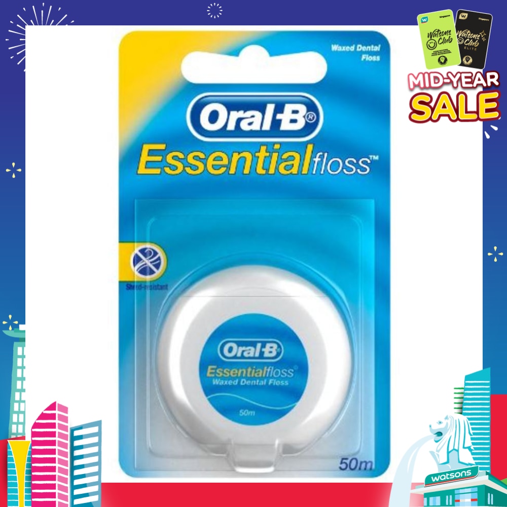 Essential Floss Dental Floss 50m