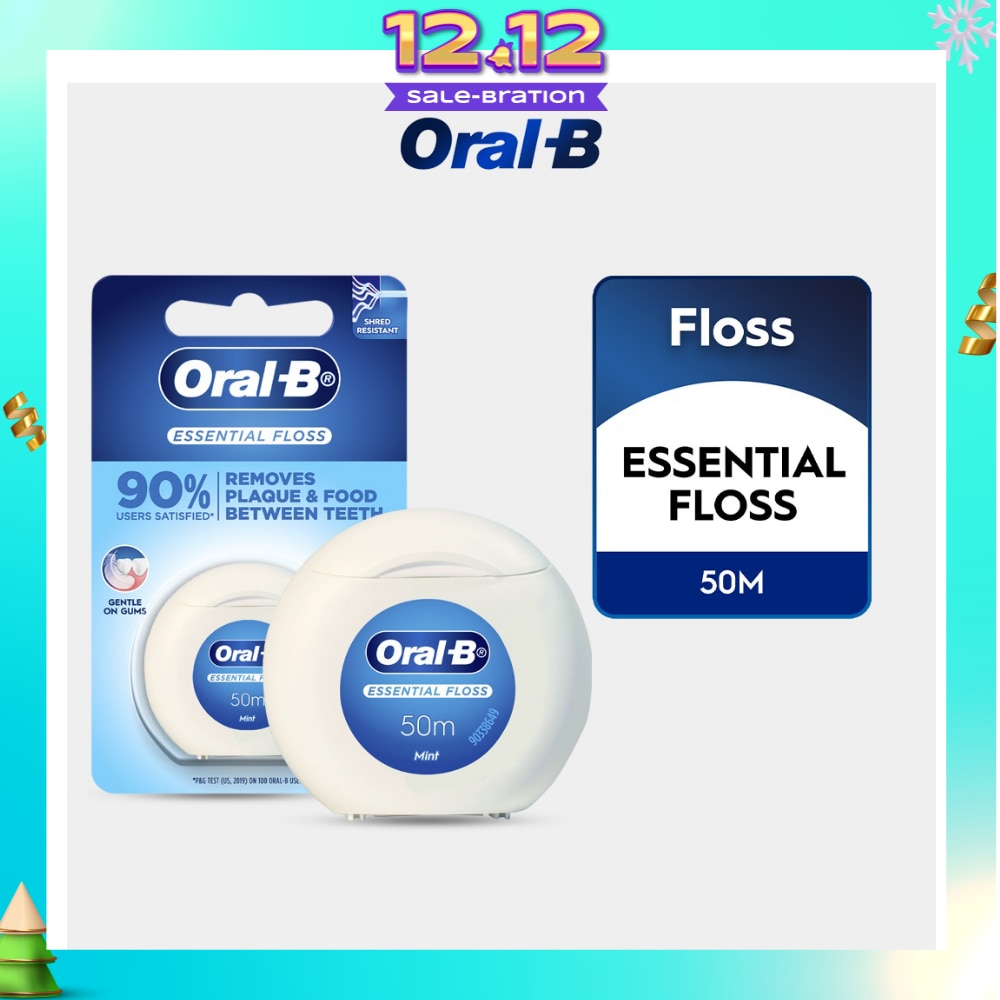 Essential Floss Dental Floss 50m