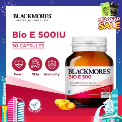 BLACKMORES Bio E 500 IU Capsules 30s